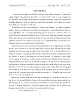 thiết kế quy trình công nghệ gia công chi tiết thân đồ gá