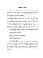 thiết kế chế tạo máy thái rau, cỏ phục vụ cho trang trại chăn nuôi