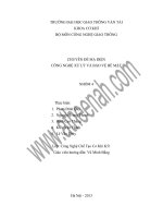 chuyên đề mạ điện công nghệ xử lý và bảo vệ bề mặt