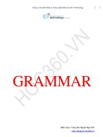 ngữ pháp luyện thi  TOEIC