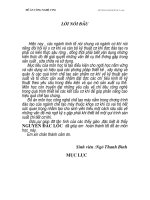 thiết kế quy trình chế tạo càng gạt