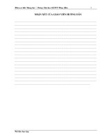 đồ án máy lạnh ô tô