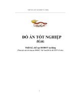 Đồ án thiết kế chế tạo robot công nghiệp