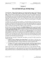 Các mô hình hồi quy dữ liệu bảng