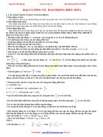 Đại cương về dao động điều hoà