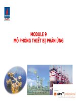 Mô phỏng thiết bị phản ứng