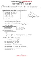 Chuyên đề hình học không gian