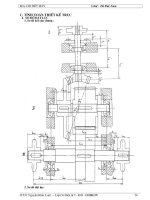 thiết kế hệ dẫn động băng tải gồm có hộp giảm tốc côn - trụ và bộ truyền xíc