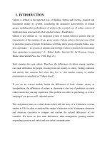 Khác biệt trong văn hoá lớp học giữa Việt Nam và Mỹ (eng ver)