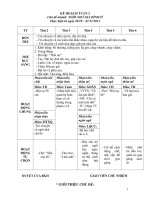Giáo án chủ đề gia đình lớp lá tuần 2