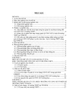 các biện pháp quản lý của hiệu trưởng nhằm nâng cao hiệu quả sử dụng csvc - kt phục vụ cho việc dạy và học ở trường thpt công lập tphcm