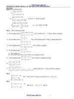 Chuyên đề hệ phương trình