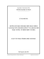 hướng dẫn học sinh đọc hiểu đoạn trích ai đã đặt tên cho dòng sông của hoàng phủ ngọc tường từ điểm nhìn văn hóa