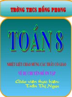 bài giảng phương trình toán 8 hay