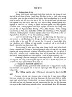 Cấu trúc formant của nguyên âm tiếng việt trong kết hợp với âm tắc và thanh điệu (trên cơ sở khảo sát thực nghiệm) (thông tin đưa lên website