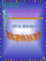 trường hợp đồng dạng thứ ba của tam giác