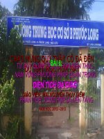 bài giảng diện tích đa giác mới