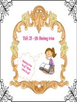 bài giảng hình 8 đường tròn