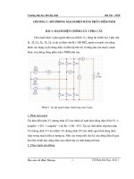 Đồ án mô phỏng mạch điện bắng phần mềm PSIM, MUTISIM