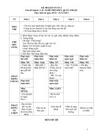 Giáo án lớp lá chủ đề nghề nghiệp   tuần 2