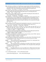 BÀI TẬP HAY PHẦN SÓNG CƠ HỌC – SÓNG DỪNG, SÓNG ÂM