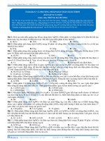 bài tập sử dụng faraday và phương pháp bảo toàn electron