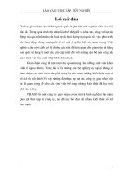 báo cáo thực tập về công tác giao nhận hàng hoas tại công ty traco