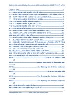 đồ án tốt nghiệp thiết kế ô tô xitec chở xăng dầu trên cơ sở ô tô satxi kamaz 53228