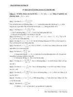 Chuyên đề KHẢO SÁT HÀM SỐ