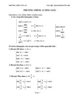 lượng giác ôn thi đại học