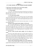 PHẦN TÍCH TÌNH HÌNH TÀI CHÍNH TAỊ CÔNG TY DỆT MAY 293