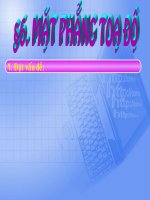 bài giảng mặt phẳng tọa độ