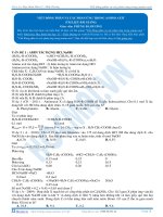 viết đồng phân và các phản ứng trong aminoaxit