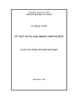 từ ngữ xưng gọi trong thơ tố hữu