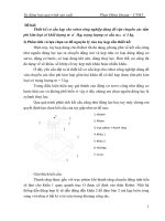đồ môn học thiết kế cơ cấu kẹp cho robot công nghiệp dùng để vận chuyển các tấm phi kim loại có khối lượng m lớn hơn 3kg, trọng lượng cơ cấu mcc 3 kg.