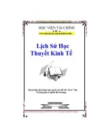 Một số đề thi lịch sử học thuyết kinh tế