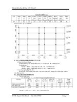 đồ án bê tông cốt thép