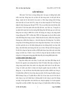 Thực tập tổng hợp tại công ty cổ phần đầu tư bắc kỳ