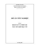khảo sát và thiết kế máy nén khí trục vít