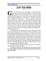 SKKN ảnh hưởng của bài tập có gắn phụ tải tới thành tích chạy cự ly ngắn trong môn thể dục lớp 7