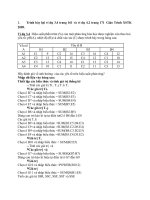 Bài tập lớn môn xác suất thống kê