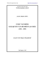 Cuộc vận động giải quyết vấn đề phỉ ở Lai Châu (19521959)