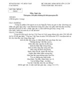 Đề thi học sinh giỏi ngữ văn tỉnh cao bằng năm 2010  2011