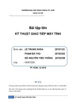 giao tiếp máy tính sử dụng chuẩn truyền rs232