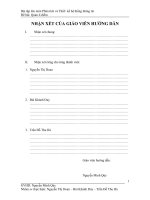 Phần mềm QUẢN lý điểm