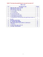 SKKN ứng dụng công nghệ thông tin trong dạy học ngữ văn 9