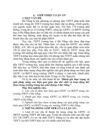 Đánh giá thực trạng và giải pháp nâng cao hiệu quả giáo dục thể chất và hoạt động thể thao trong trường trung học phổ thông ở Đà Nẵng (tóm tắt + toàn văn)