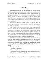 tính chọn ống chống và tính bền cho ống chống tại giếng khoan no 505 dàn msp 5 mỏ bạch hổ