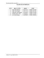 thủ tục kiểm toán tiền gửi ngân hàng công ty phương nhóm 04  năm 2014