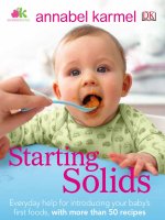 the essential guide to your baby''''s first foods